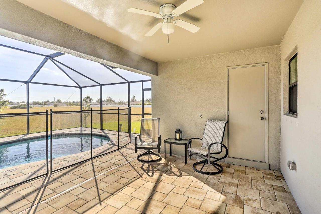 Central Cape Coral House With Private Screened Pool! Bagian luar foto