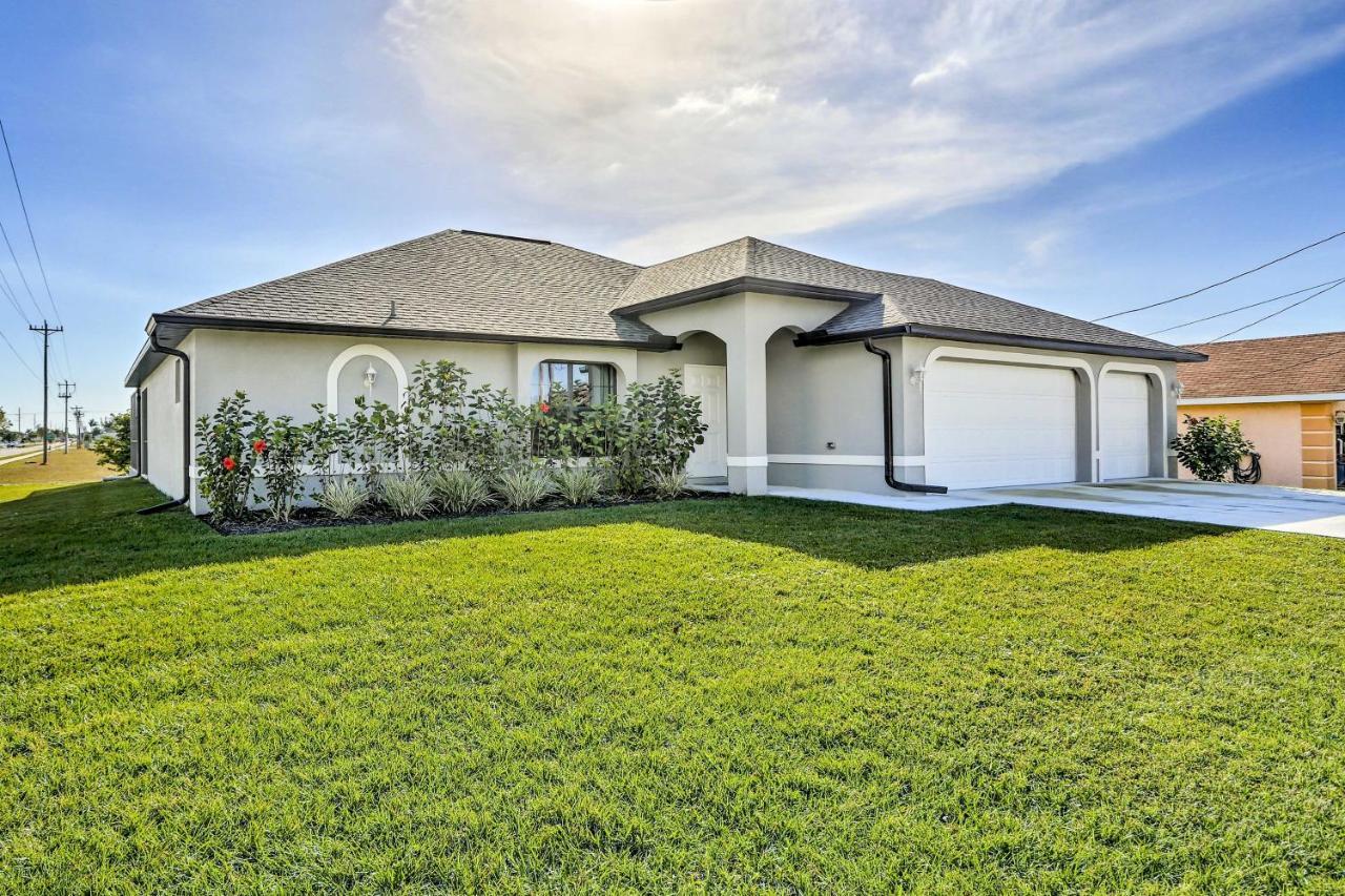 Central Cape Coral House With Private Screened Pool! Bagian luar foto